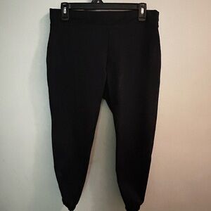 Black softball pants.